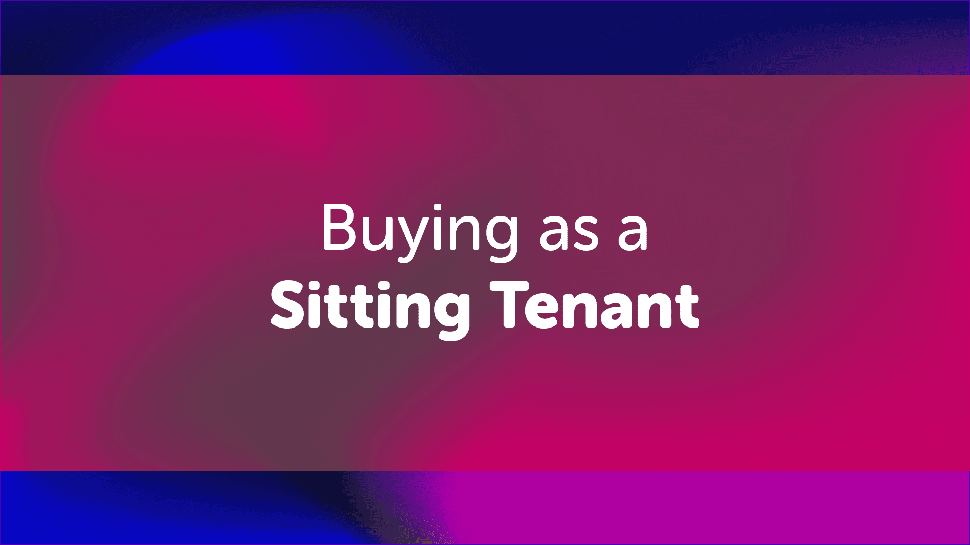 buying as a sitting tenant in london | londonmoneyman